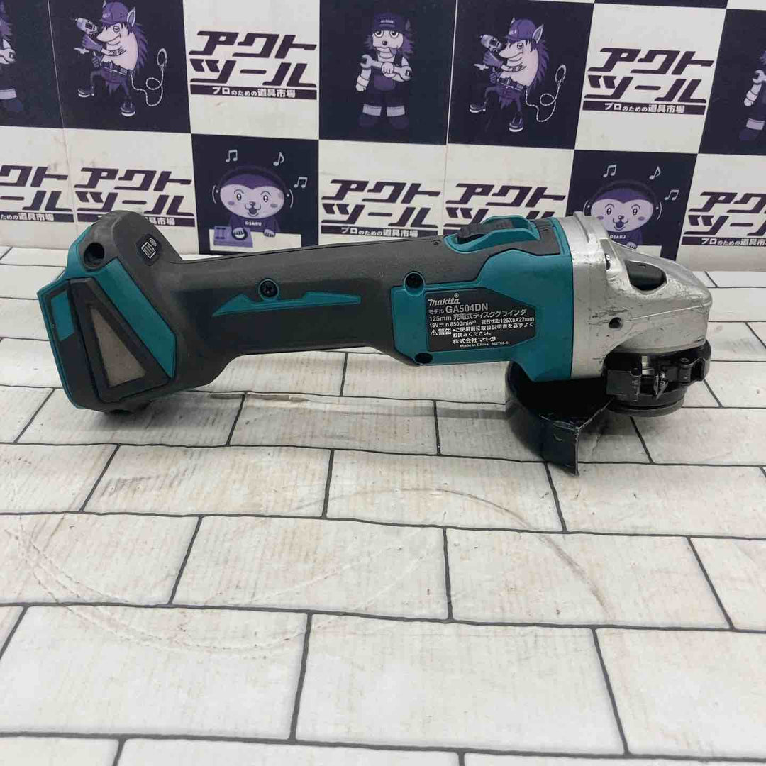 ☆マキタ(makita) 125mmコードレスディスクグラインダ GA504DZN (GA504DN)【所沢店】