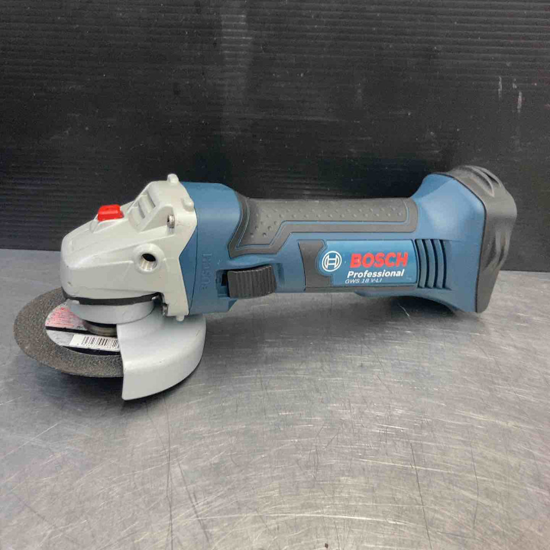 【中古品】 BOSCH(ボッシュ) 18Vバッテリーディスクグラインダー GWS18V-LI フルセット 【東大和店】