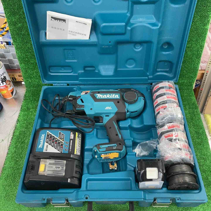 ★マキタ(makita) コードレス鉄筋結束機 リバータイア TR180DRGX【川崎店】