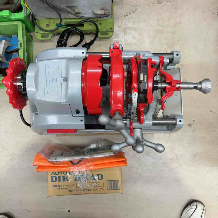 【店頭受取り限定】レッキス(REX) パイプマシン(切削ねじ加工機) F50AⅢ F50A3【町田店】