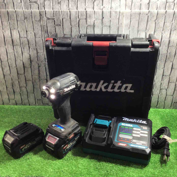 ★マキタ(makita) コードレスインパクトドライバー TD002GRDXB 40V 動作確認済み【川口店】