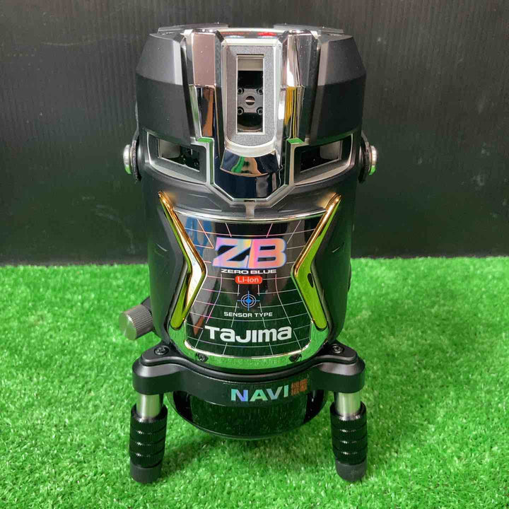 タジマ/Tajima 電子整準式 ブルーグリーンレーザー墨出し器 NAVI(追尾) フルライン ZEROBLSN-KJCSET 三脚付き【岩槻店】