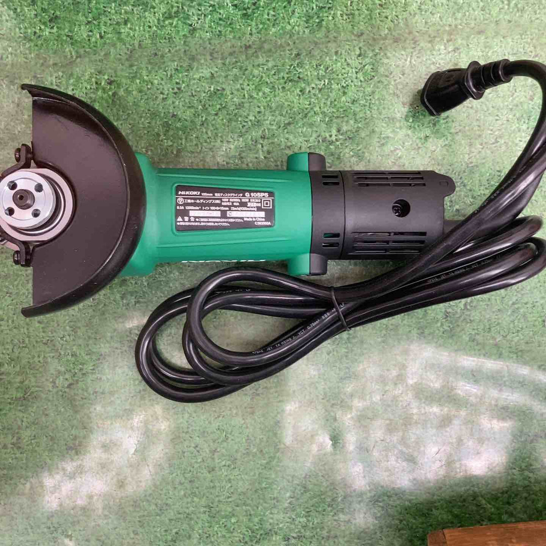 ◇ハイコーキ(HIKOKI ※旧:日立工機) 100mm ディスクグラインダー スナップスイッチタイプ G10SP5【町田店】