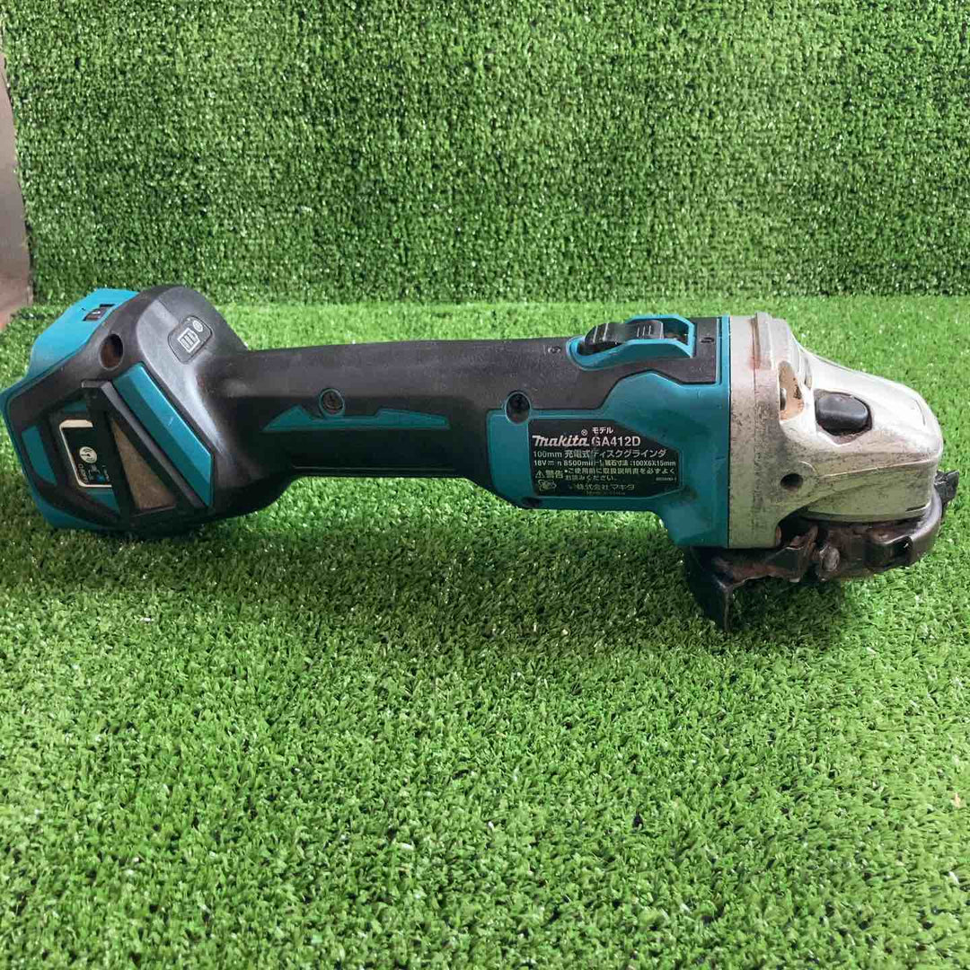 ★マキタ(makita) 100mmコードレスディスクグラインダ GA412DZ【川崎店】