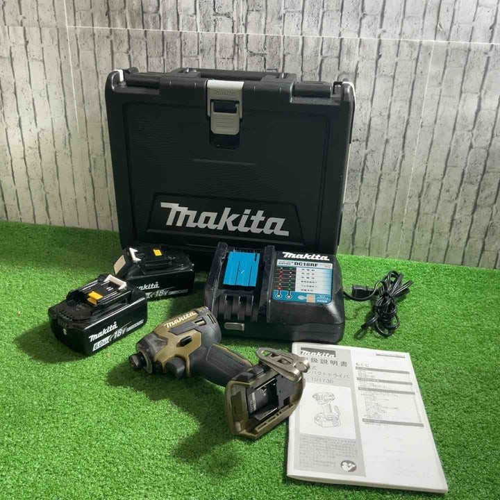 ★マキタ(makita) コードレスインパクトドライバー TD173DRGXO 動作確認済【川口店】