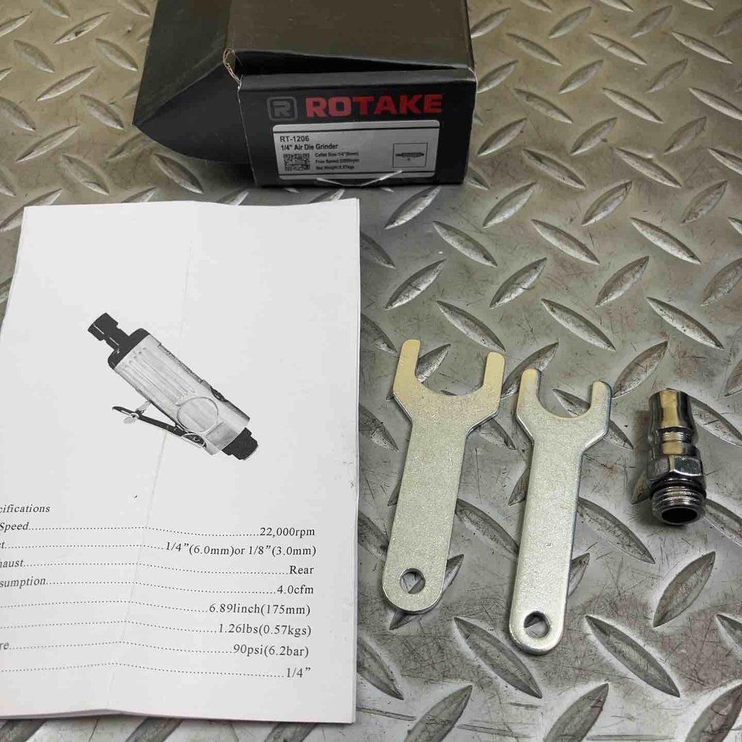ROTAKE エアーダイグラインダー RT-1205 RT-1206 セット