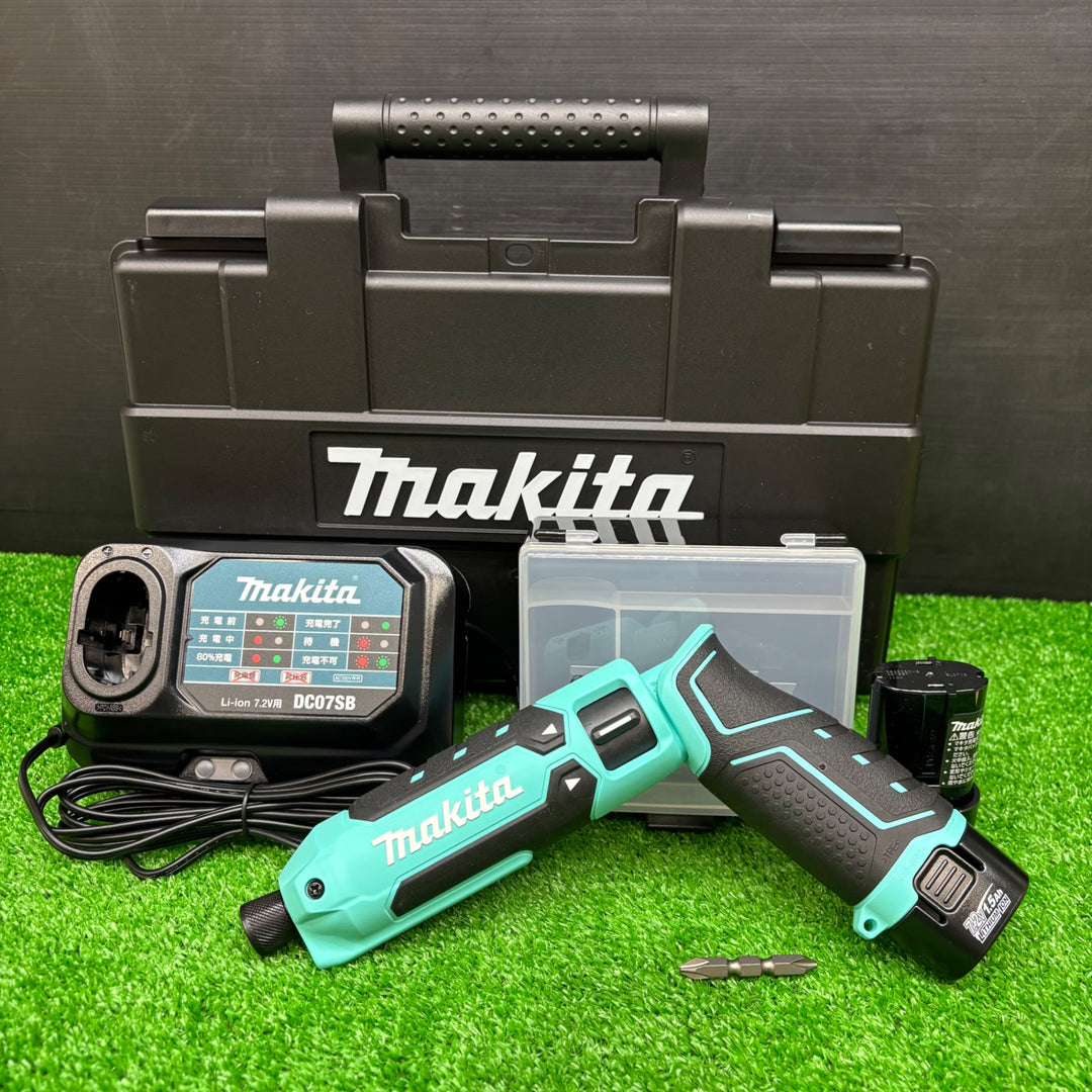 【未使用品】マキタ(makita) 7.2Vコードレスインパクトドライバ TD023DHXT 限定色 ターコイズブルー【電材館越谷店】