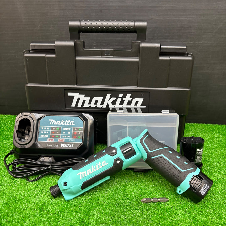 【未使用品】マキタ(makita) 7.2Vコードレスインパクトドライバ TD023DHXT 限定色 ターコイズブルー【電材館越谷店】