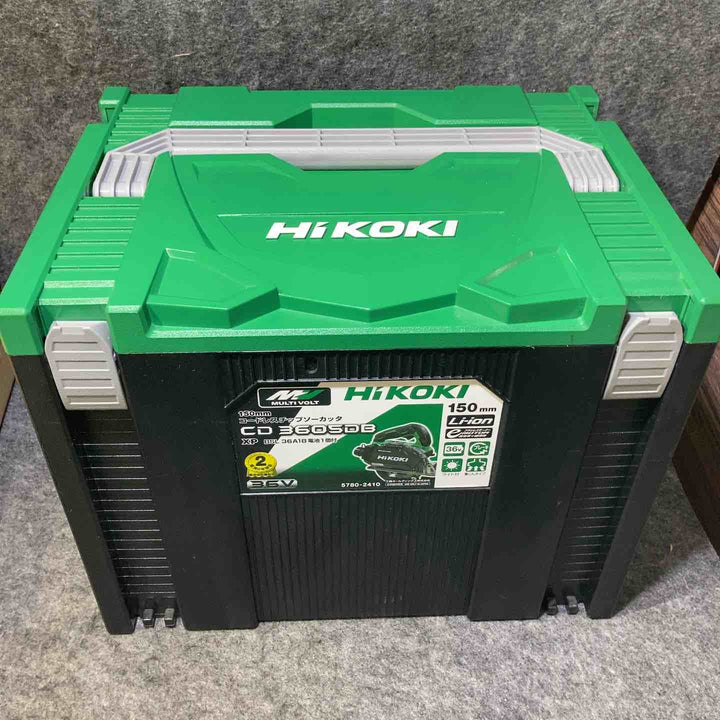 【美品】ハイコーキ(※旧:日立工機) コードレスチップソーカッタ CD3605DFA(XPZ)【桶川店】