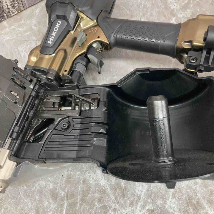 【中古品/美品】ハイコーキ(HIKOKI ※旧:日立工機) 高圧エア釘打ち機 NV90HR2(S) 本体のみ【八潮店】