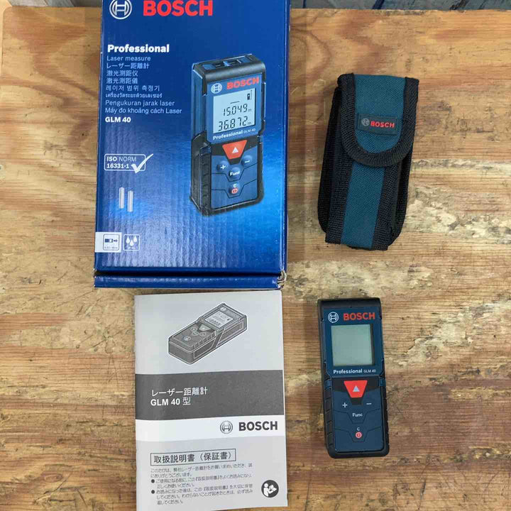 ◇ボッシュ(BOSCH) レーザー距離計 GLM40【柏店】