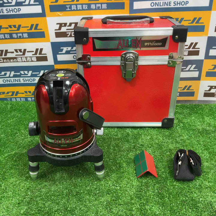 ◇山真製鋸(YAMASHIN) レッドエイリアン レーザー墨出し機 RA-06【草加店】