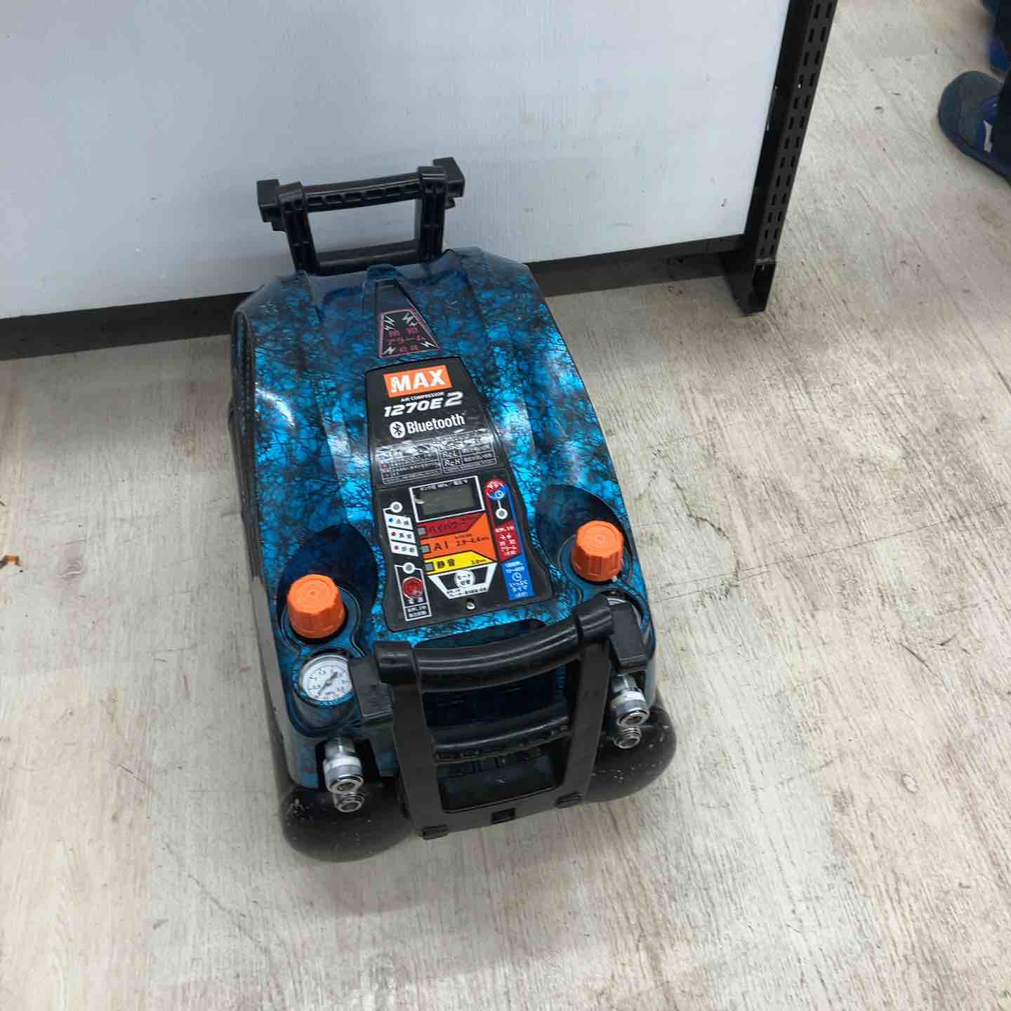 マックス(MAX) エアコンプレッサー AK-HH1270E2 ガイアブルー【川越店