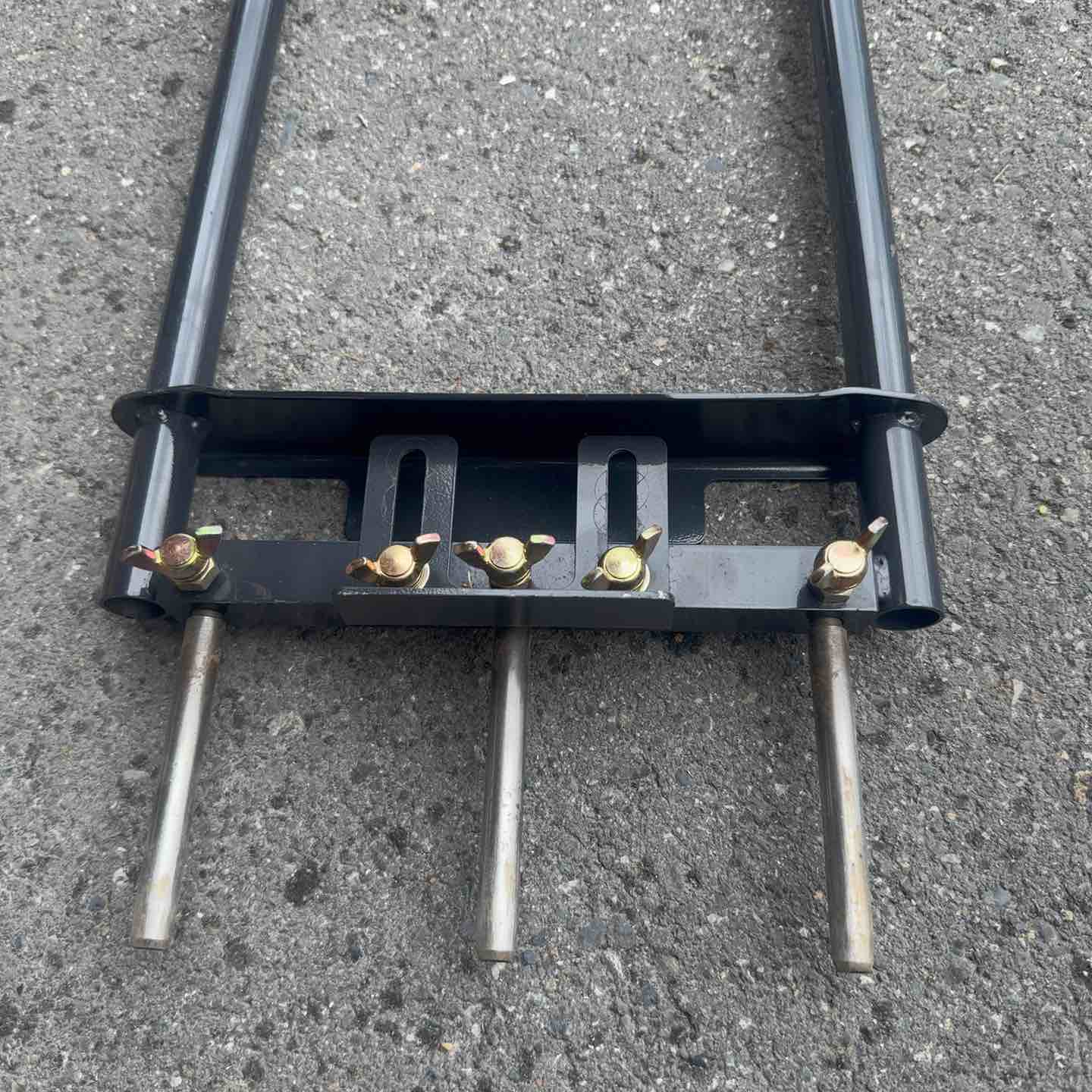 中古】 バロネス タインエアレーター ターフカッタ セット 穴あけ器 芝
