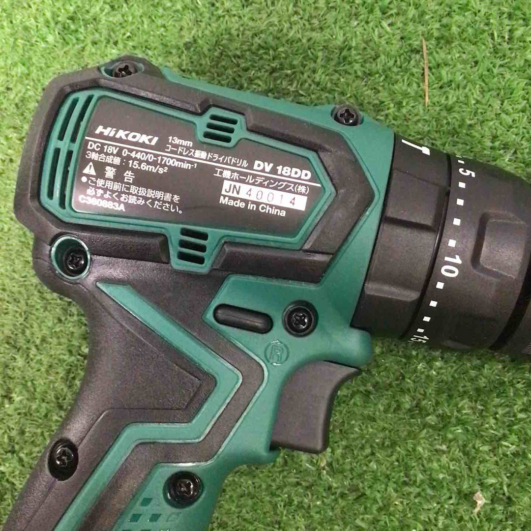 ☆ハイコーキ(HIKOKI ※旧:日立工機) コードレス振動ドライバドリル DV18DD(NN)【町田店】