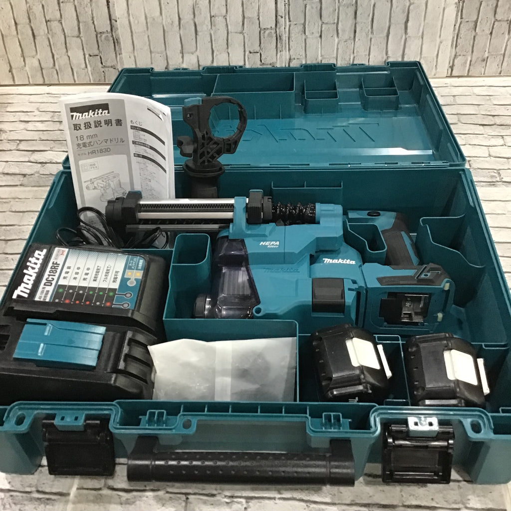 ★マキタ(makita) コードレスハンマドリル HR183DRGXV【川口店】 eacDXzWtBZfqJyi4KvWJmJrmRRFOH5
