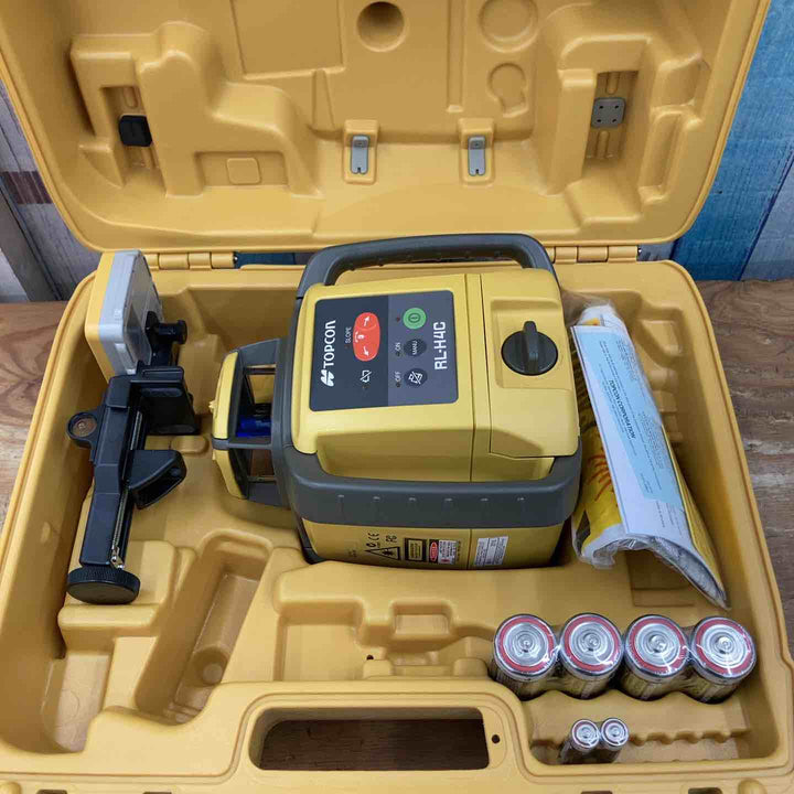 【美品】★トプコン(TOPCON) ローテーティングレーザー RL-H4C レベルセンサー付属【柏店】