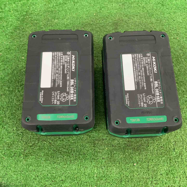 ★ハイコーキ(HIKOKI ※旧:日立工機) リチウムイオンバッテリー 36V/4.0Ah BSL36B18X【川崎店】