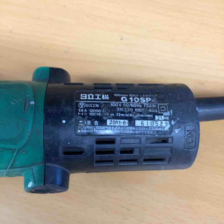 日立 ディスクグラインダー G10SP4【越谷店】