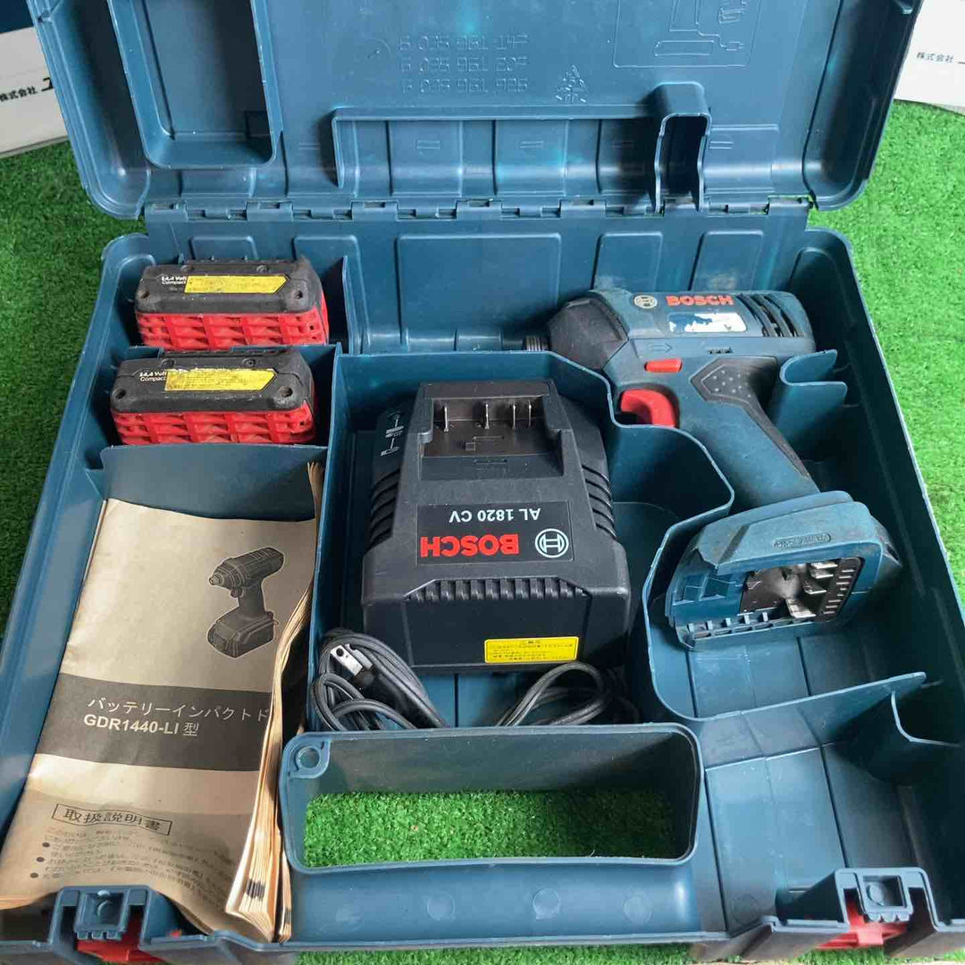 ◇ボッシュ(BOSCH) コードレスインパクトドライバー GDR1440-LI【草加店】