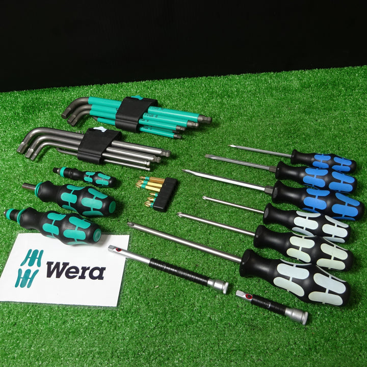 ヴェラ/wera ダイヤモンドドライバー、六角棒レンチ、エクステンションバー セット 3350、821/1、8796SA/LA など 14点【岩槻店】