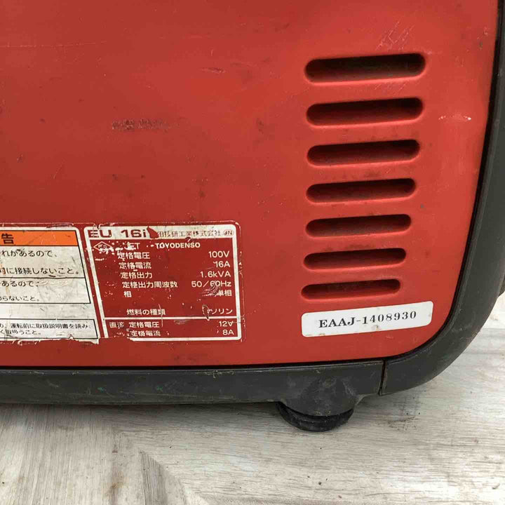 ★ホンダ(HONDA) インバーター発電機 EU16i【越谷店】