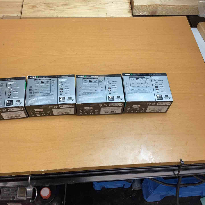 Black Diamond スポット400-R グラファイト 防水機能付き 5個セット 86 グラム軽量型【越谷店】