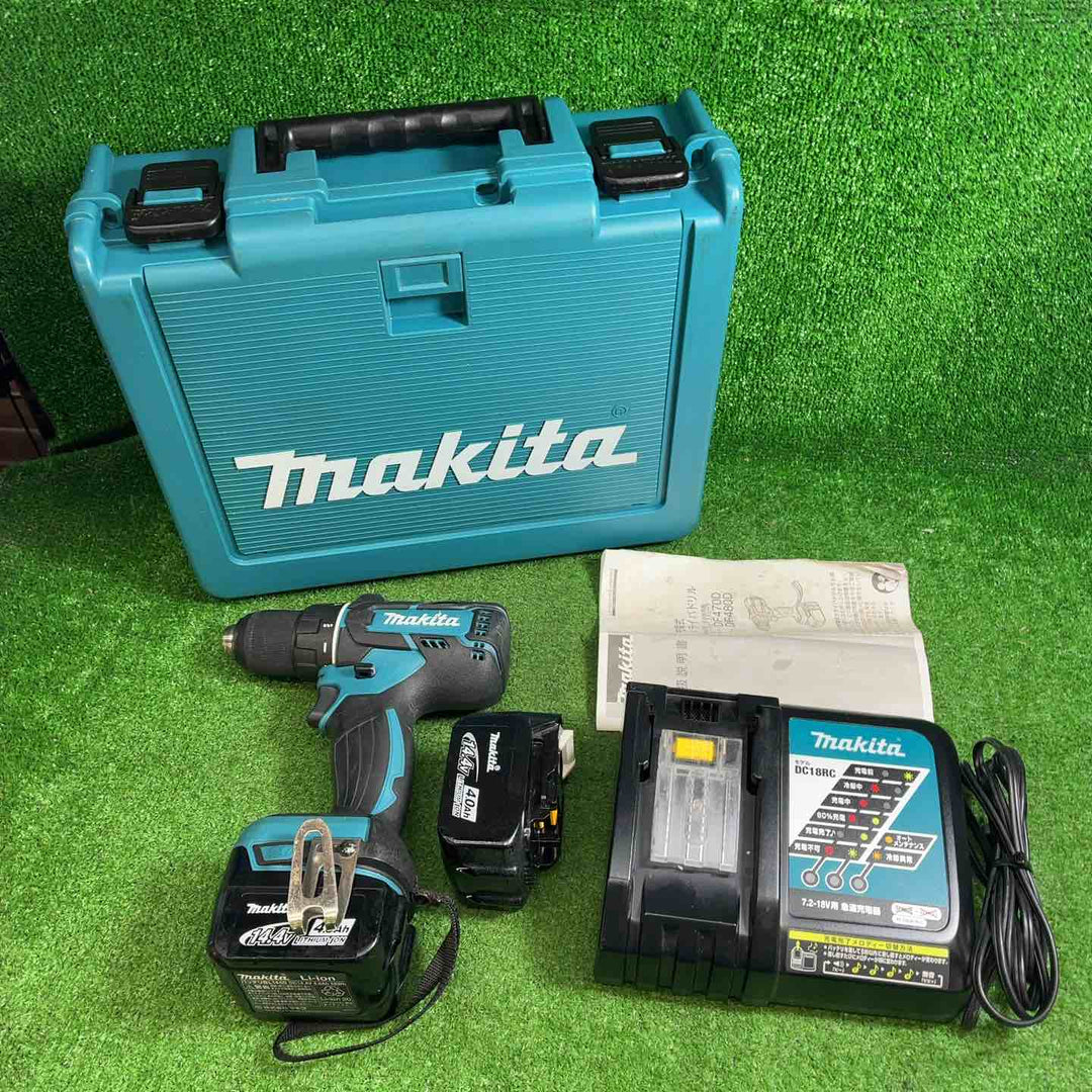 【中古品】 マキタ(makita) コードレスドリルドライバー DF470DRTX 【藤沢店】