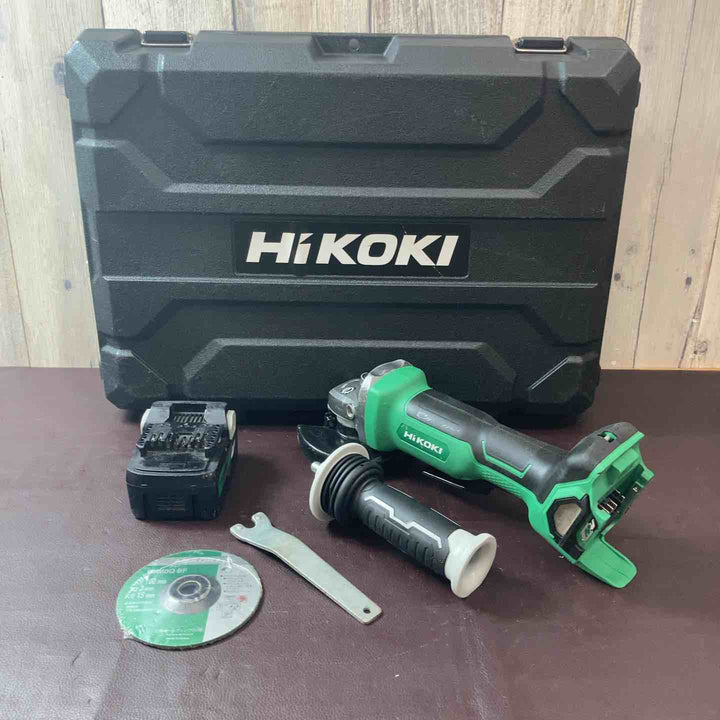【中古品】 ハイコーキ(HIKOKI ※旧:日立工機) マルチボルト 100mmコードレスディスクグラインダ G3610DB(NN) 【東大和店】