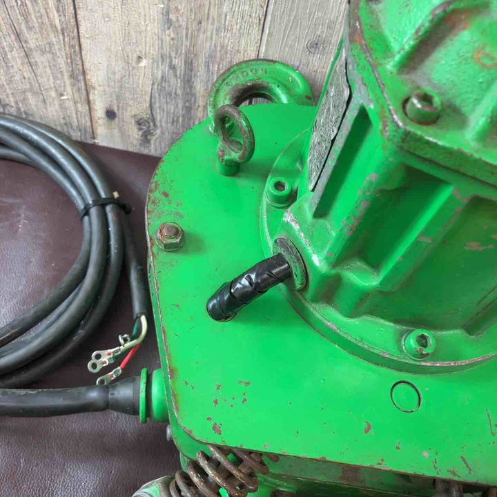 【中古品/店頭受取り限定】フタバ(FUTABA) 二葉製作所 電動チェーンブロック FS-ML 揚程3ｍ 200Ｖ【東大和店】