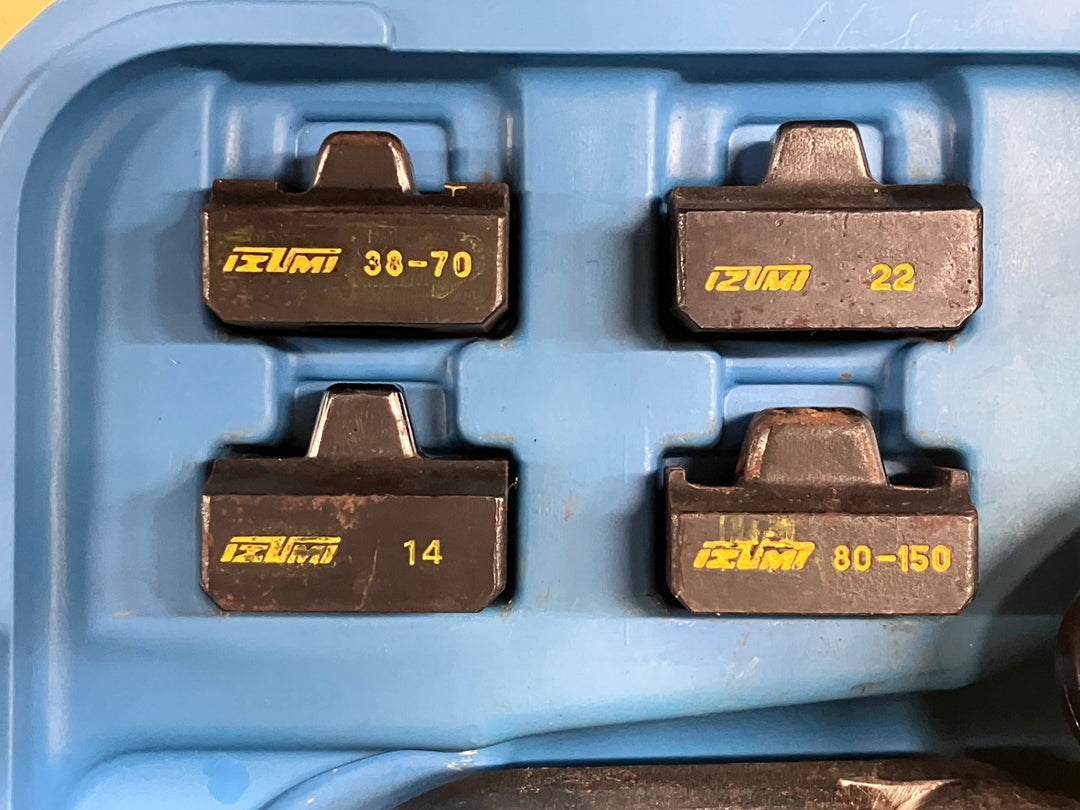 ◇泉精器(IZUMI) 手動油圧式圧着工具 9H-150【富山店】◇N