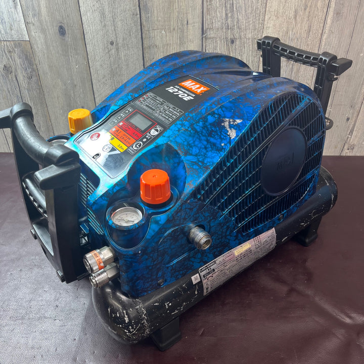 【中古品】 マックス(MAX) エアコンプレッサー AK-HL1270E ガイアブルー 【東大和店】