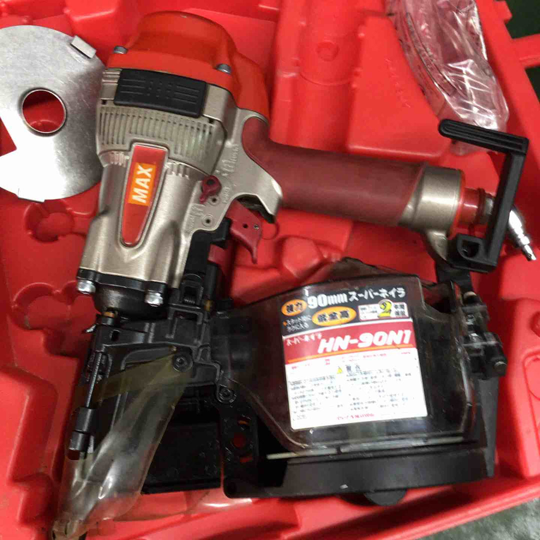 ★マックス(MAX) 高圧エア釘打ち機 HN-90N1【戸田店】
