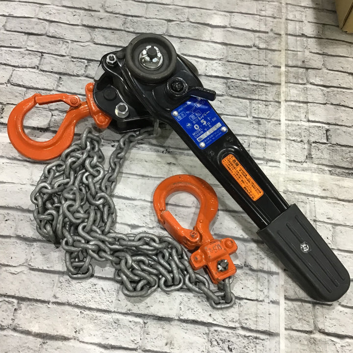 〇象印 レバーブロック チェーンレバーホイスト Y2-50 YⅡ-50【川口店】