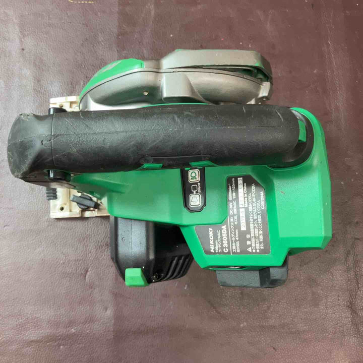 【中古品】 ハイコーキ(HIKOKI ※旧:日立工機) 36V 125mm コードレス丸のこ C3605DA(NN) マルノコ 【東大和店】