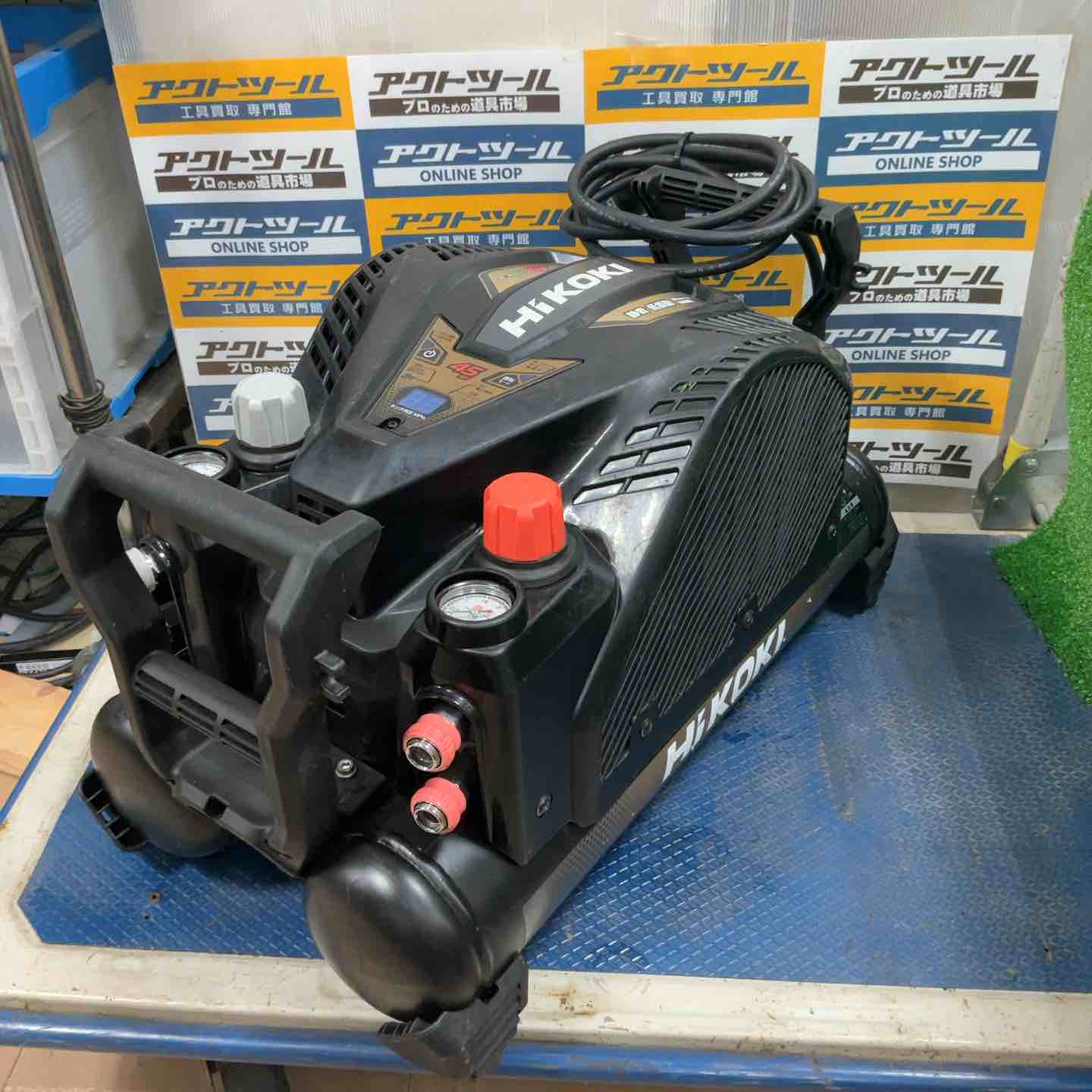 中古品】☆マックス MAX エアコンプレッサー AK-HH1270E_クール 中古品】☆マックス MAX エアコンプレッサー AK-HH1270E_クール