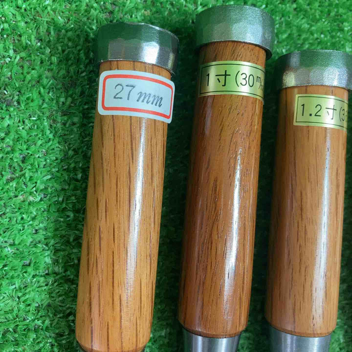 ▼鑿 是弘4本セット 27/30/36/42mm　各1本【川越店】
