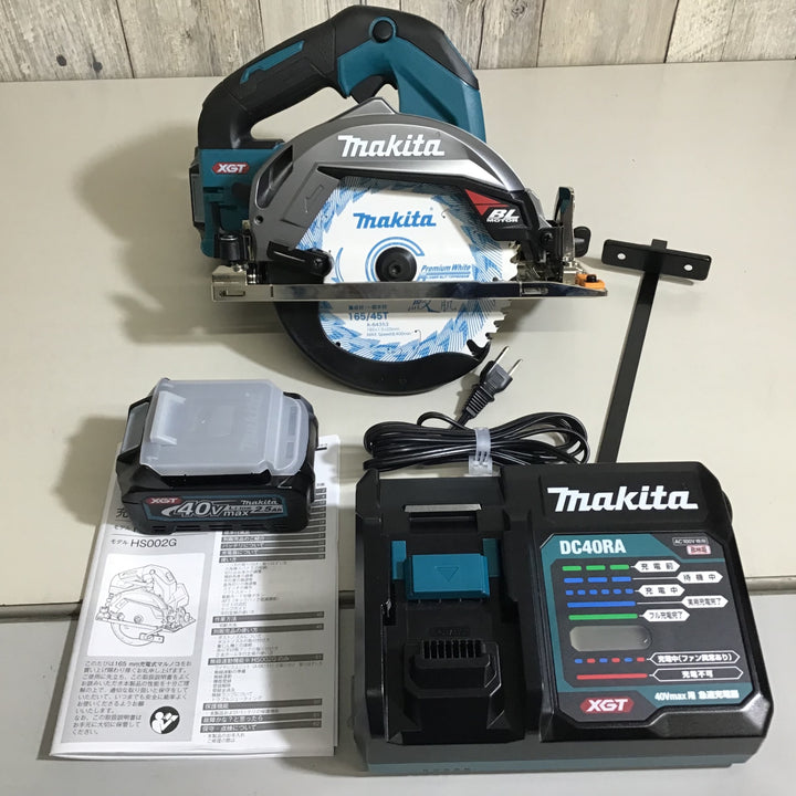 【未使用品】★送料無料★マキタ makita 40V コードレス丸のこ HS001GRDX【戸田店】