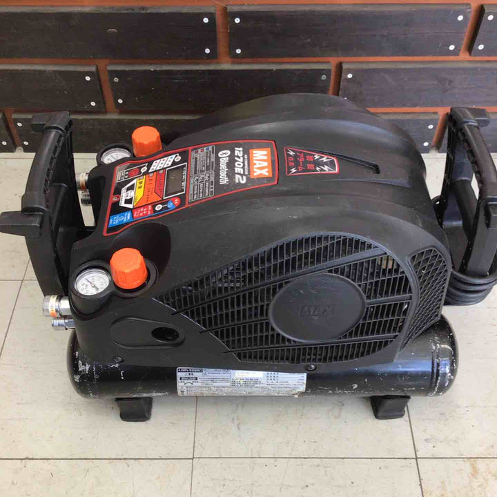 【中古品】 マックス/MAX エアコンプレッサー AK-HH1270E2_ブラック 【鴻巣店】