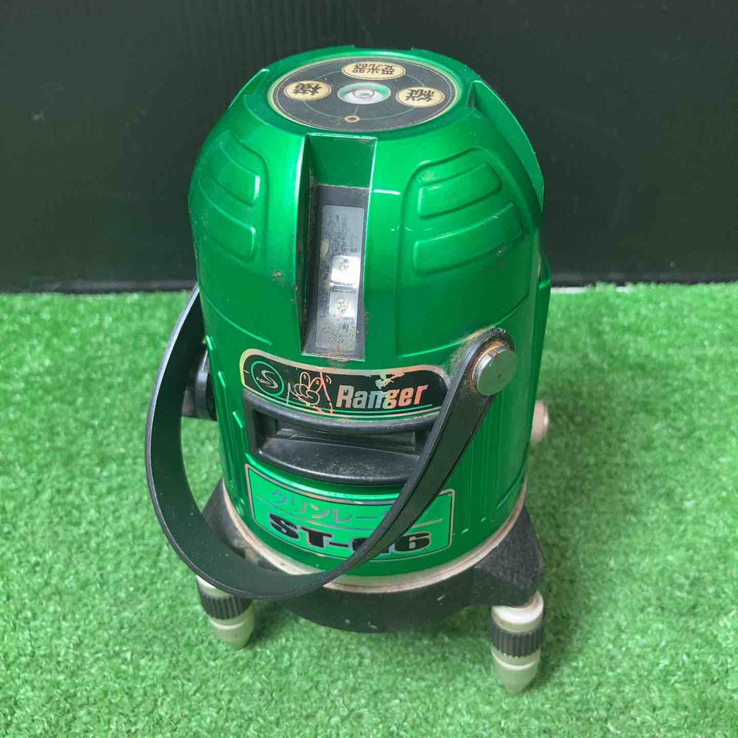 【中古品】◇テクノ グリーンレーザー墨出し器 ST-G6 ◇電池新品◇ ※受光器音出ません※【岩槻店】 中古品】◇テクノ グリーンレーザー墨出し器 ST-G6 ◇電池新品◇ ※受光