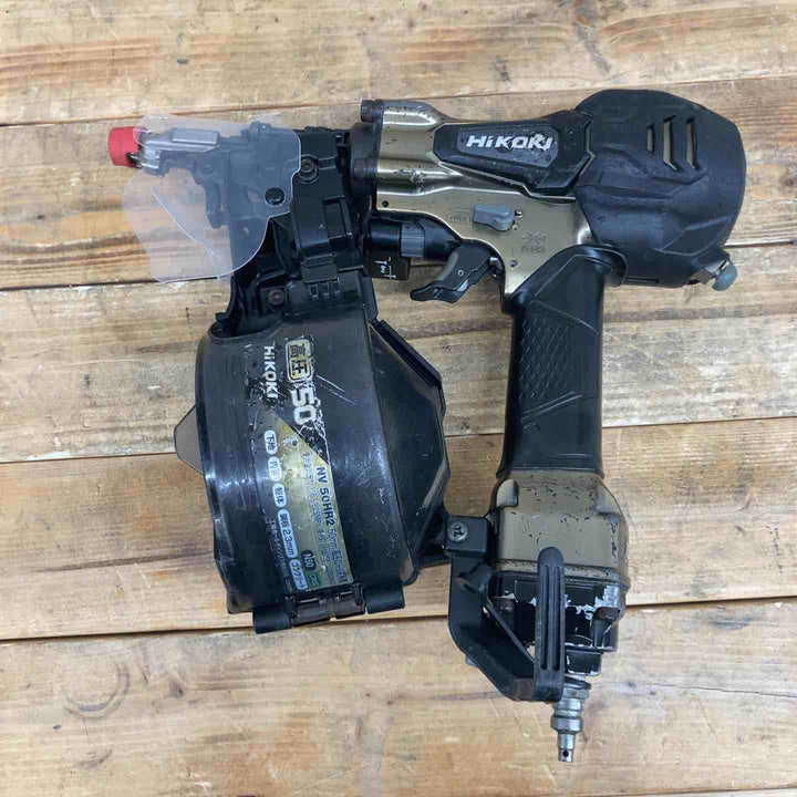 ハイコーキ(HIKOKI ※旧:日立工機) 高圧エア釘打ち機 NV50HR2(S) 【東大和店】