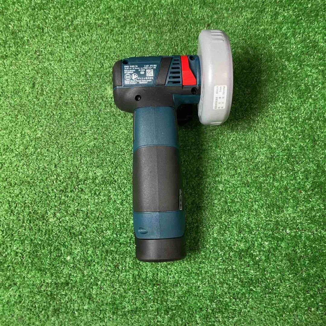 【美品】◇ボッシュ(BOSCH) コードレスディスクグラインダー GWS10.8V-76 ◎充電器・10.8Vバッテリー3個付き(3.0Ah×2個・6.0Ah)【岩槻店】