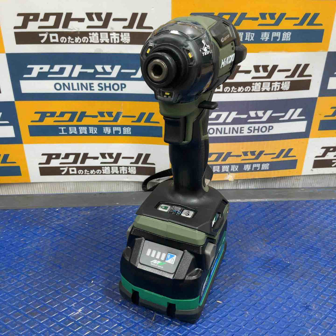 ★ハイコーキ(HIKOKI ※旧:日立工機) コードレスインパクトドライバー WH36DC(2XPSZ)(G)【草加店】