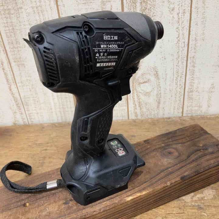 【中古品】★ハイコーキ(HIKOKI ※旧:日立工機) コードレスインパクトドライバー WH14DDL2(2LYPK)(B) 14V フルセット【柏店】