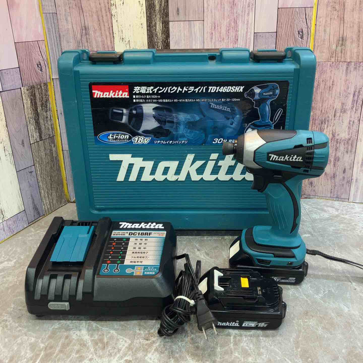 ◇マキタ(makita) コードレスインパクトドライバー TD146DSHX【八潮店】