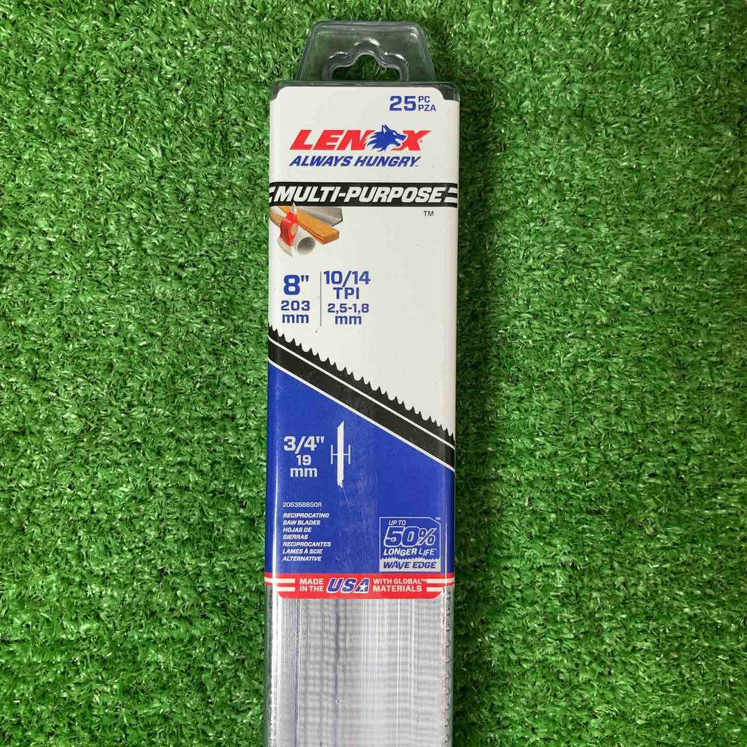 ◇レノックス(LENOX) 200mm セーバーソーブレード 25枚入 20535B850R【岩槻店】