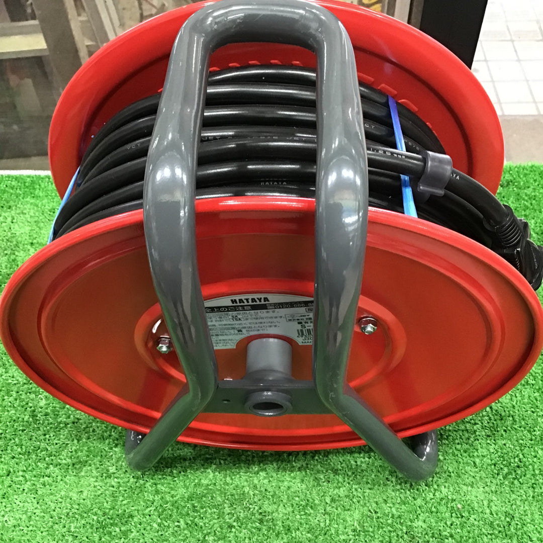 【未使用】ハタヤ(HATAYA) コードリール サンデーリール 15A 30m 屋内用 S-30【草加店】
