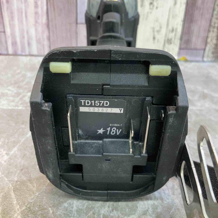 ☆マキタ(makita) コードレスインパクトドライバー TD157DZB【八潮店】