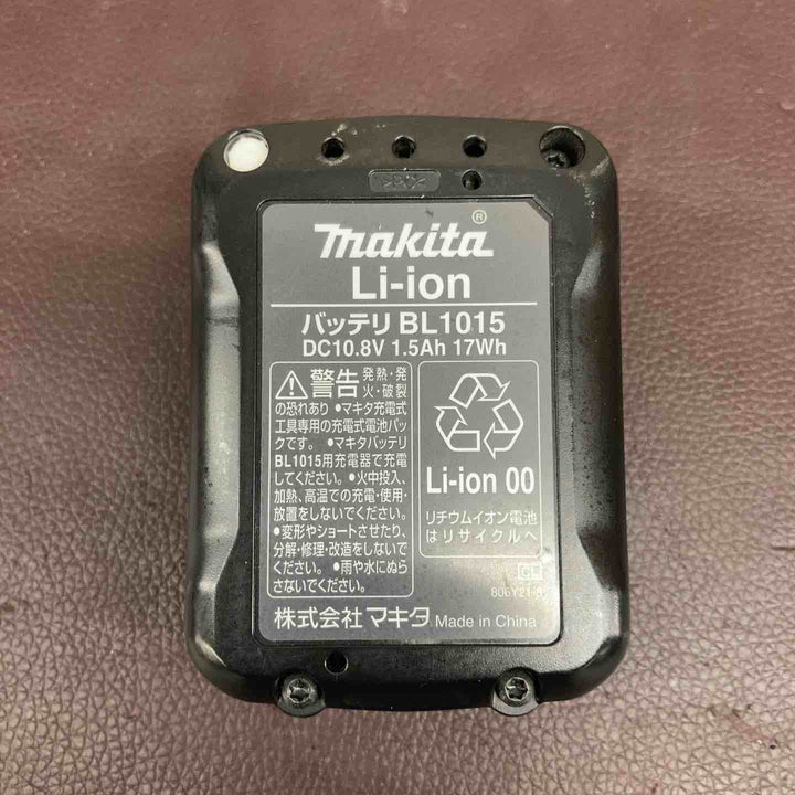 【中古品】 マキタ(makita) 10.8V コードレスインパクトドライバー TD110DZW バッテリー1個付属 【東大和店】