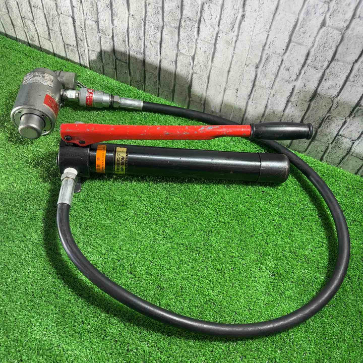 ◇泉精器(IZUMI) 分離型油圧式パンチャ SH-10-1(ポンプHP-180N付)【川口店】